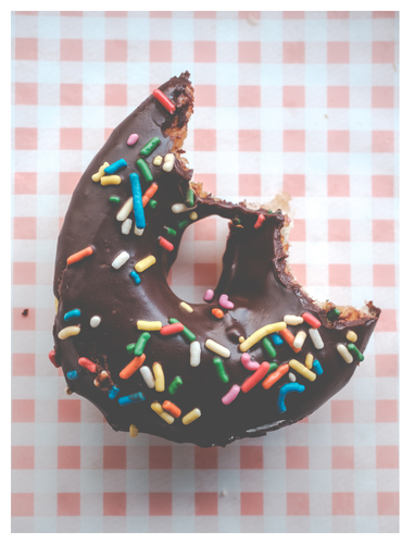 chocolate donuts banner