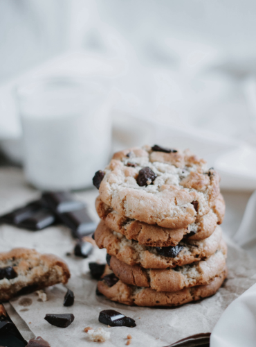 Menu banner of desserts