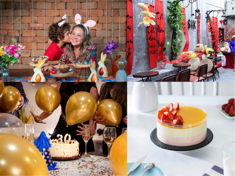 The celebration centerpiece